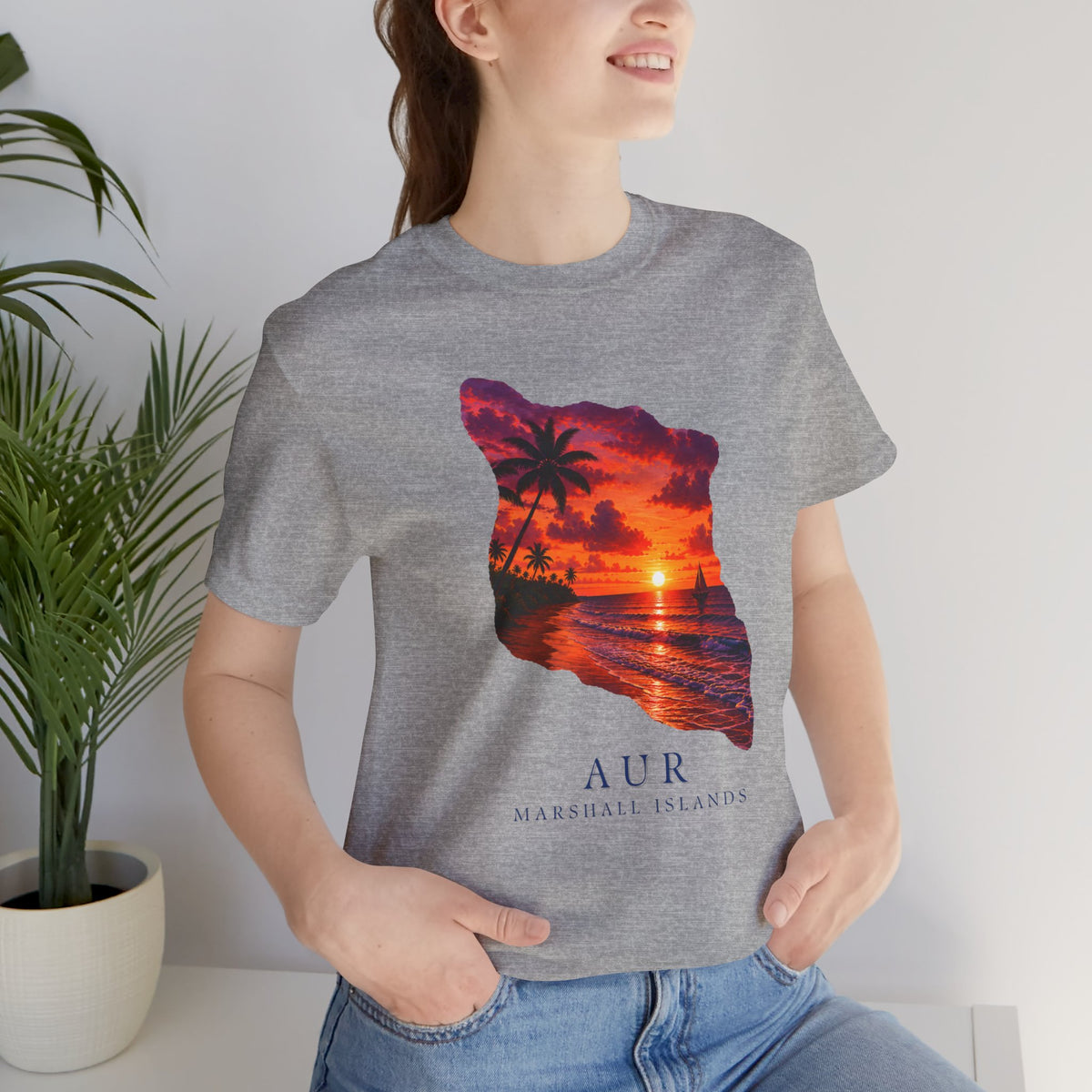 AUR Orange Sunset Unisex T-Shirt