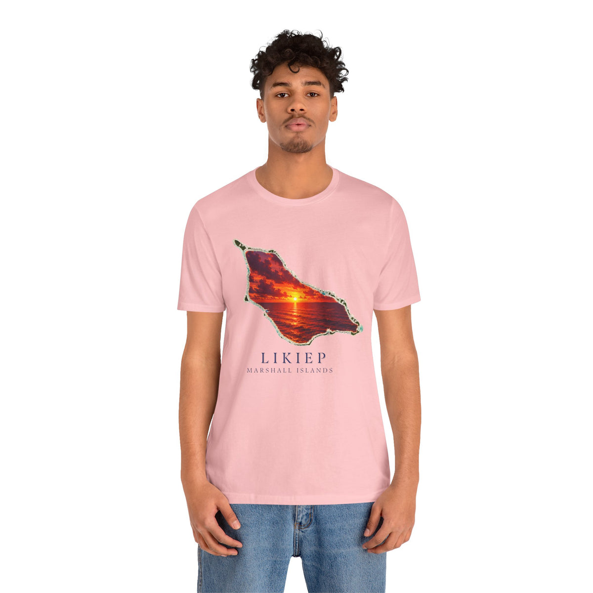 LIKIEP Orange Sunset Unisex T-Shirt