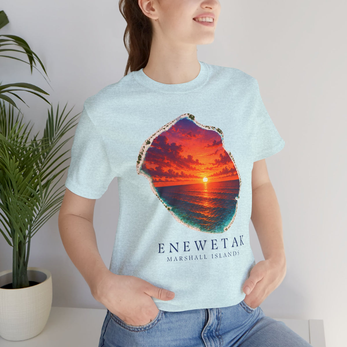ENEWETAK Orange Sunset Unisex T-Shirt