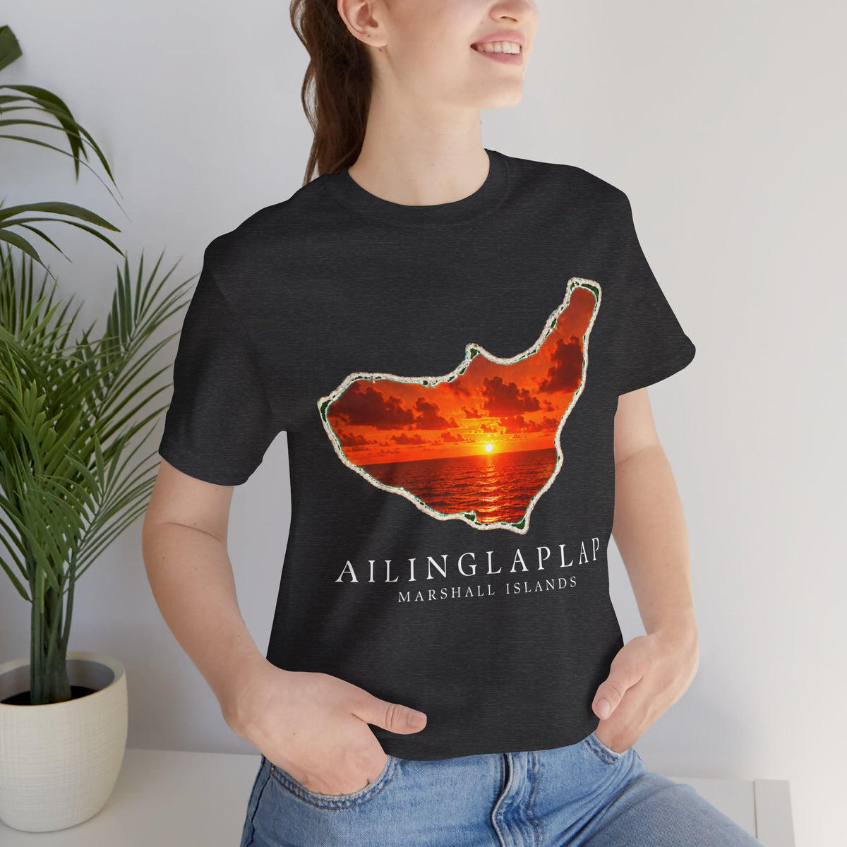 AILINGLAPLAP Orange Sunset Unisex T-Shirt