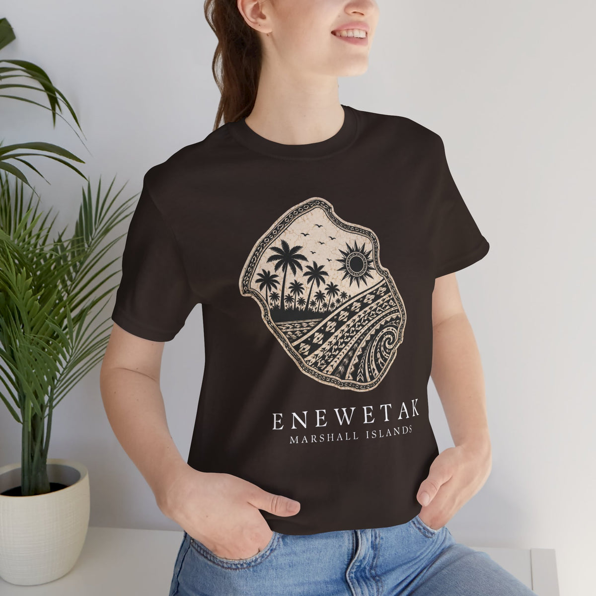 ENEWETAK Tribal Sun Unisex T-Shirt