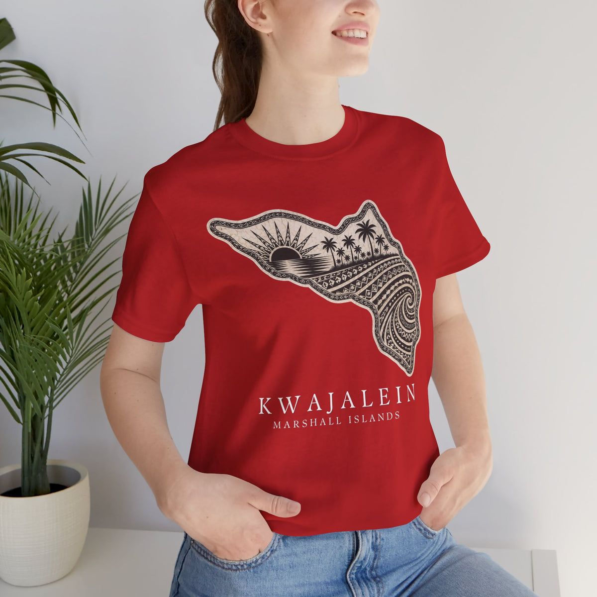 KWAJALEIN Tribal Sun Unisex T-Shirt