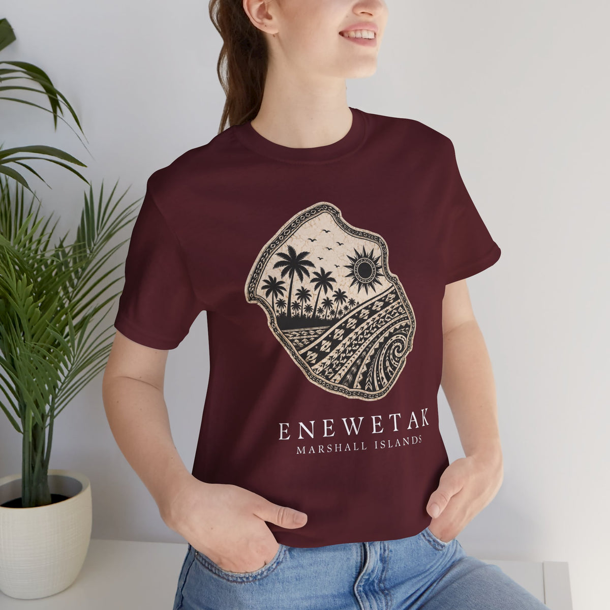 ENEWETAK Tribal Sun Unisex T-Shirt