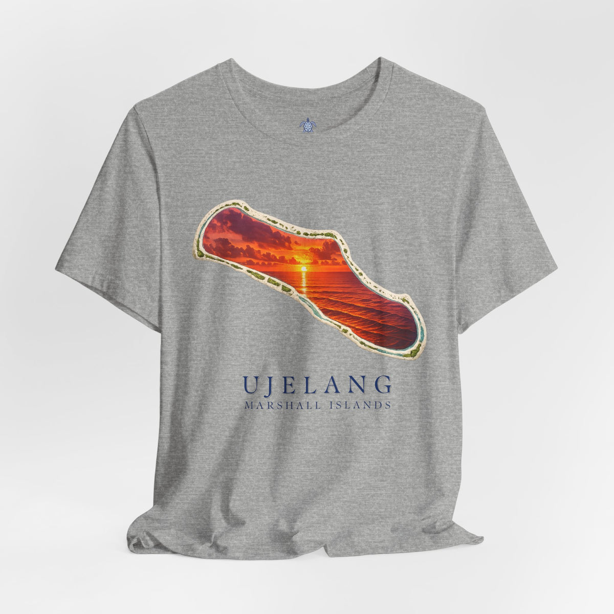 UJELANG Orange Sunset Unisex T-Shirt