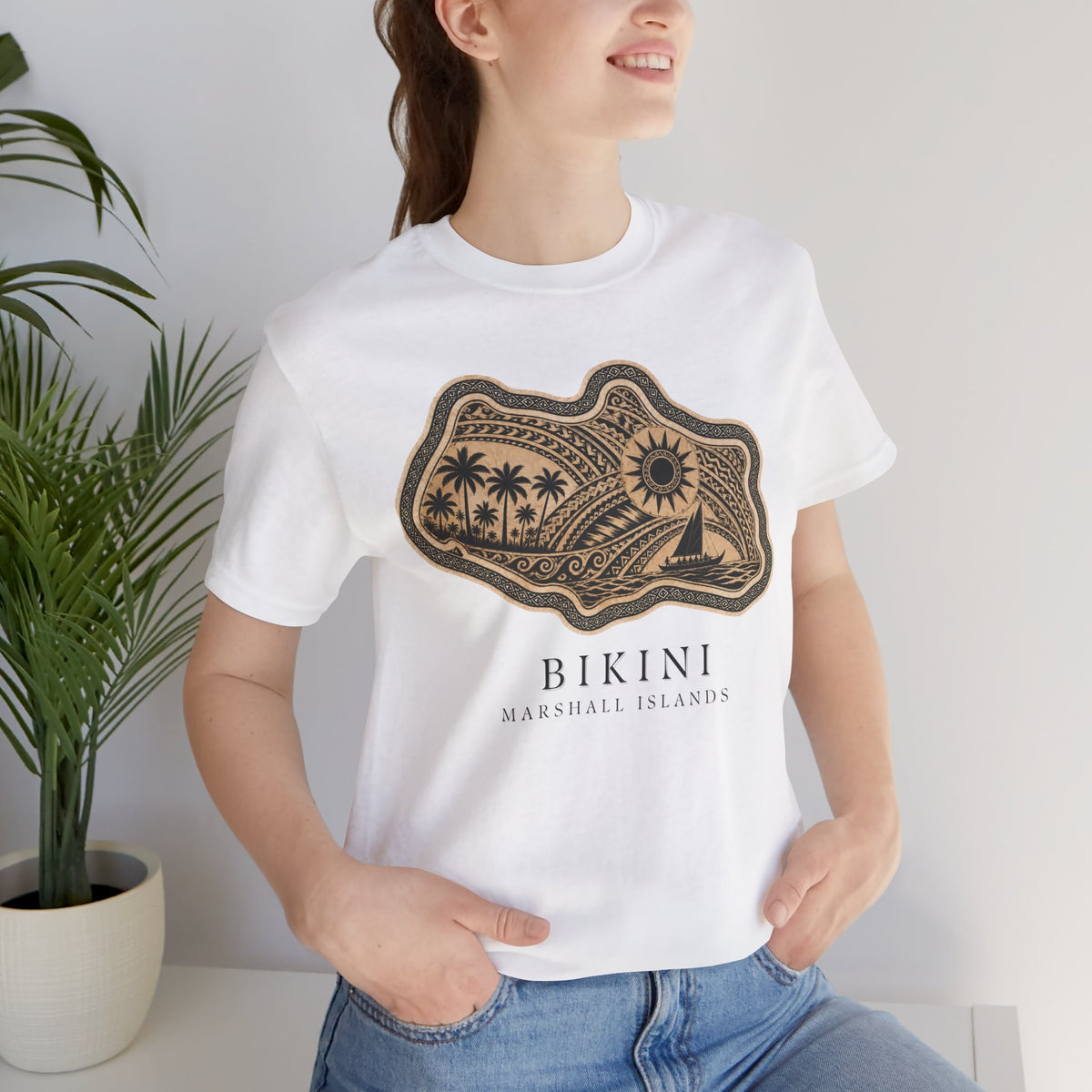 BIKINI Tribal Sun Unisex T-Shirt
