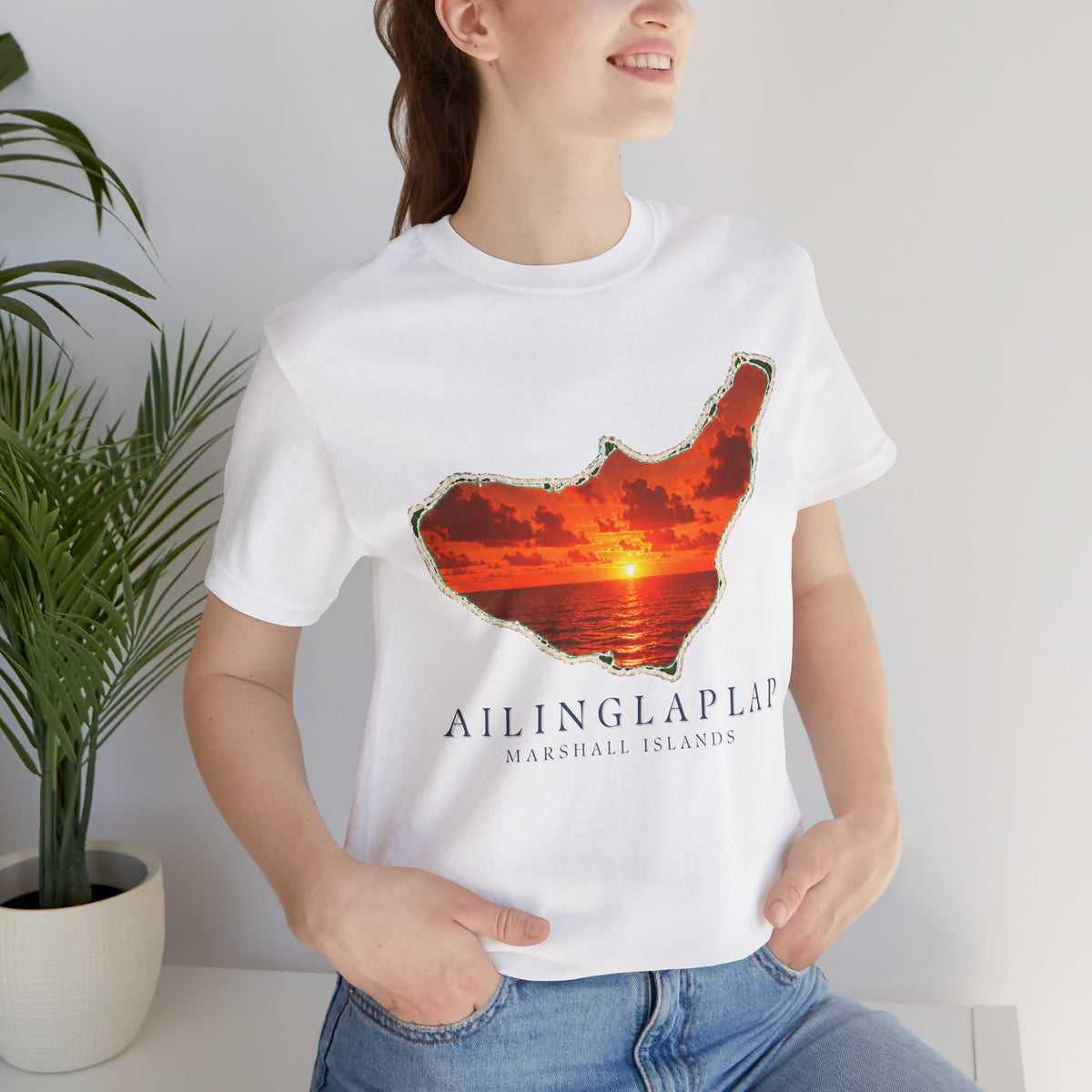 AILINGLAPLAP Orange Sunset Unisex T-Shirt