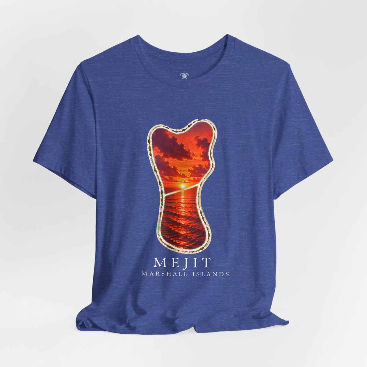 MEJIT Orange Sunset Unisex T-Shirt