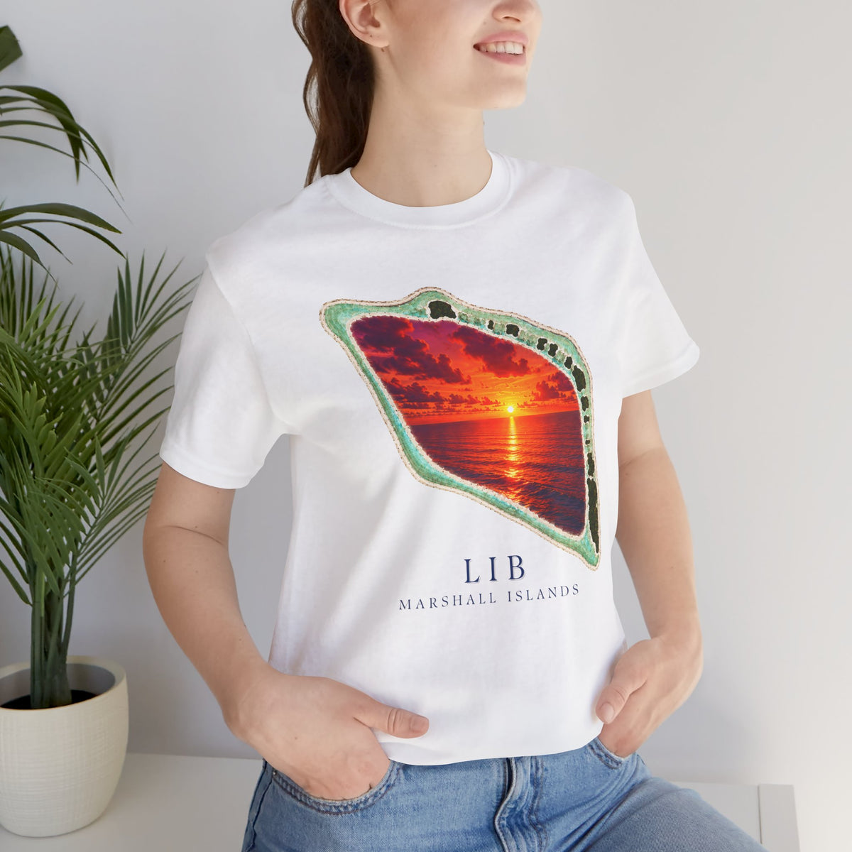 LIB Orange Sunset Unisex T-Shirt