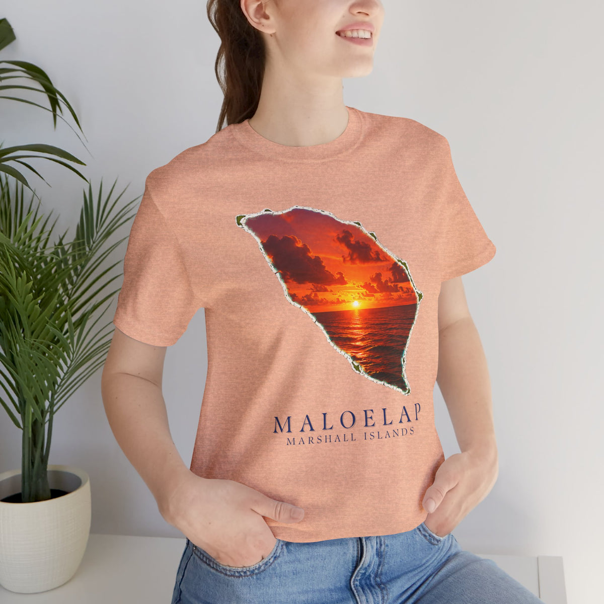 MALOELAP Orange Sunset Unisex T-Shirt