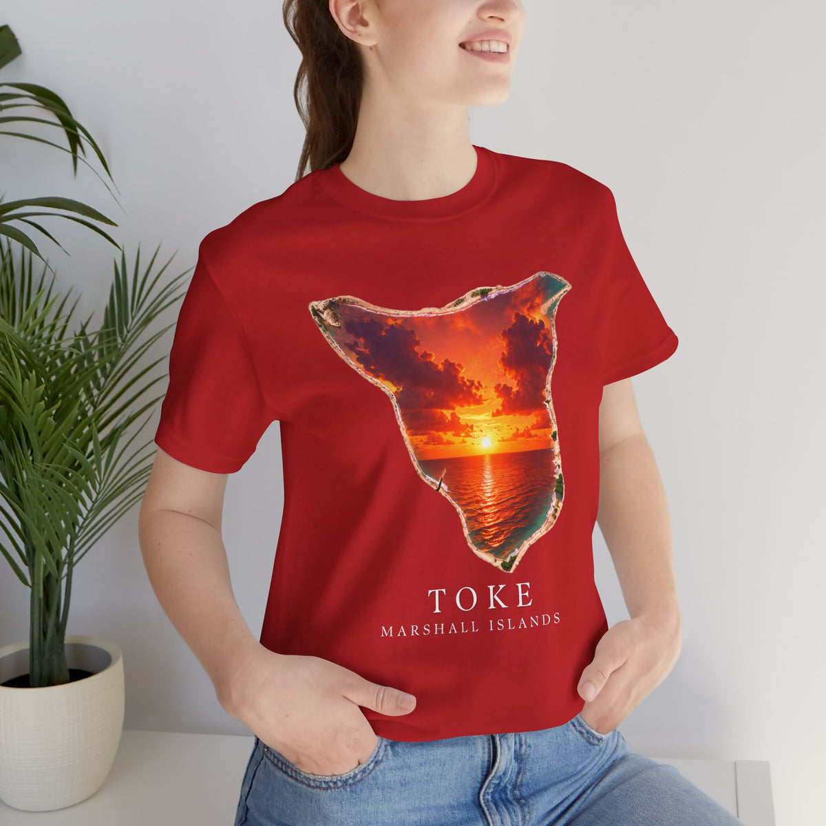 TOKE Orange Sunset Unisex T-Shirt