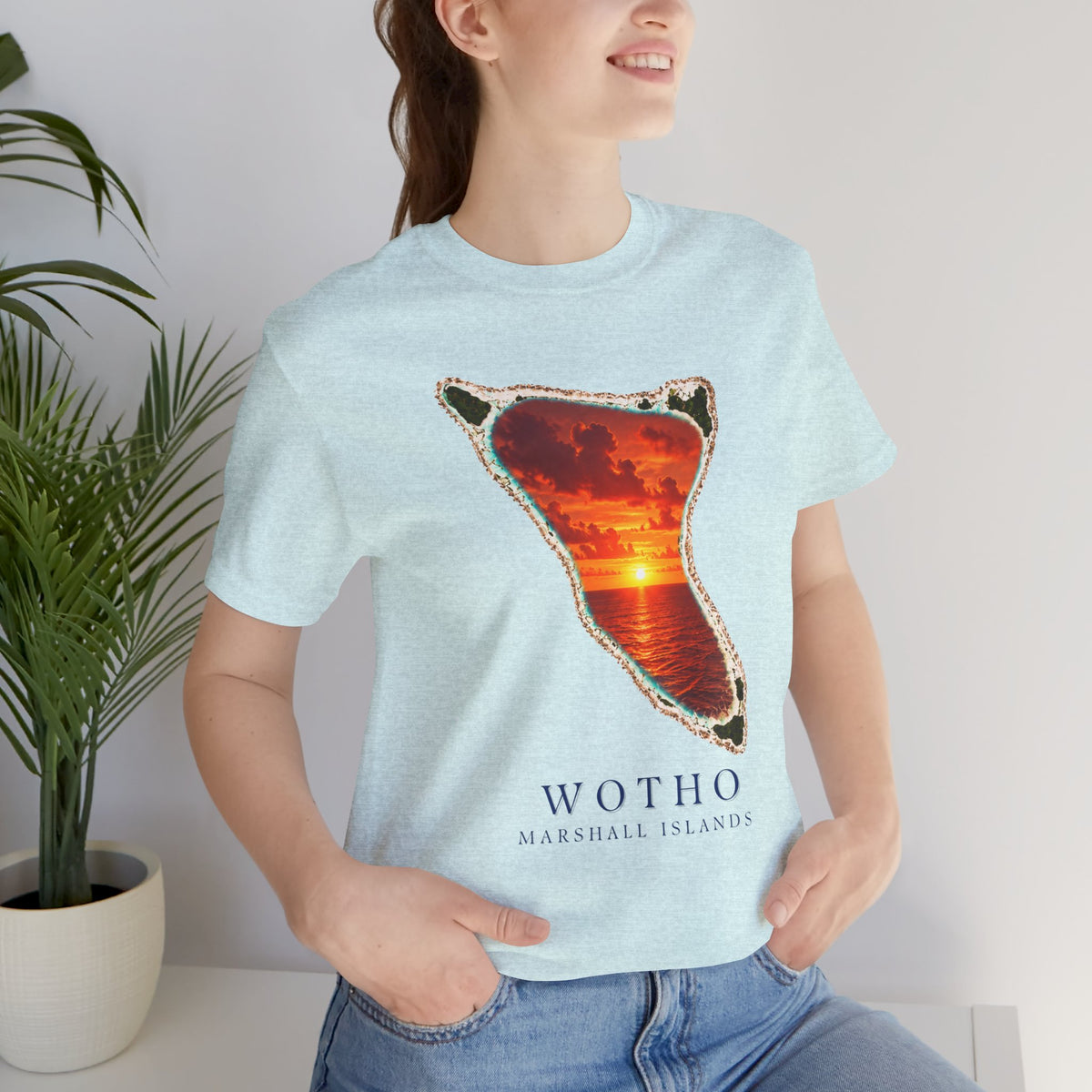 WOTHO Orange Sunset Unisex T-Shirt