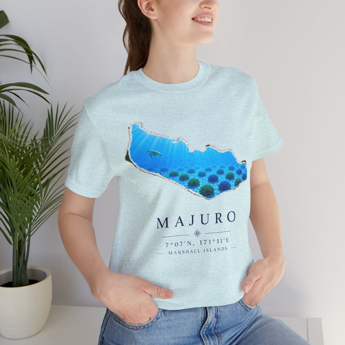 MAJURO Ocean Floor Unisex T-Shirt