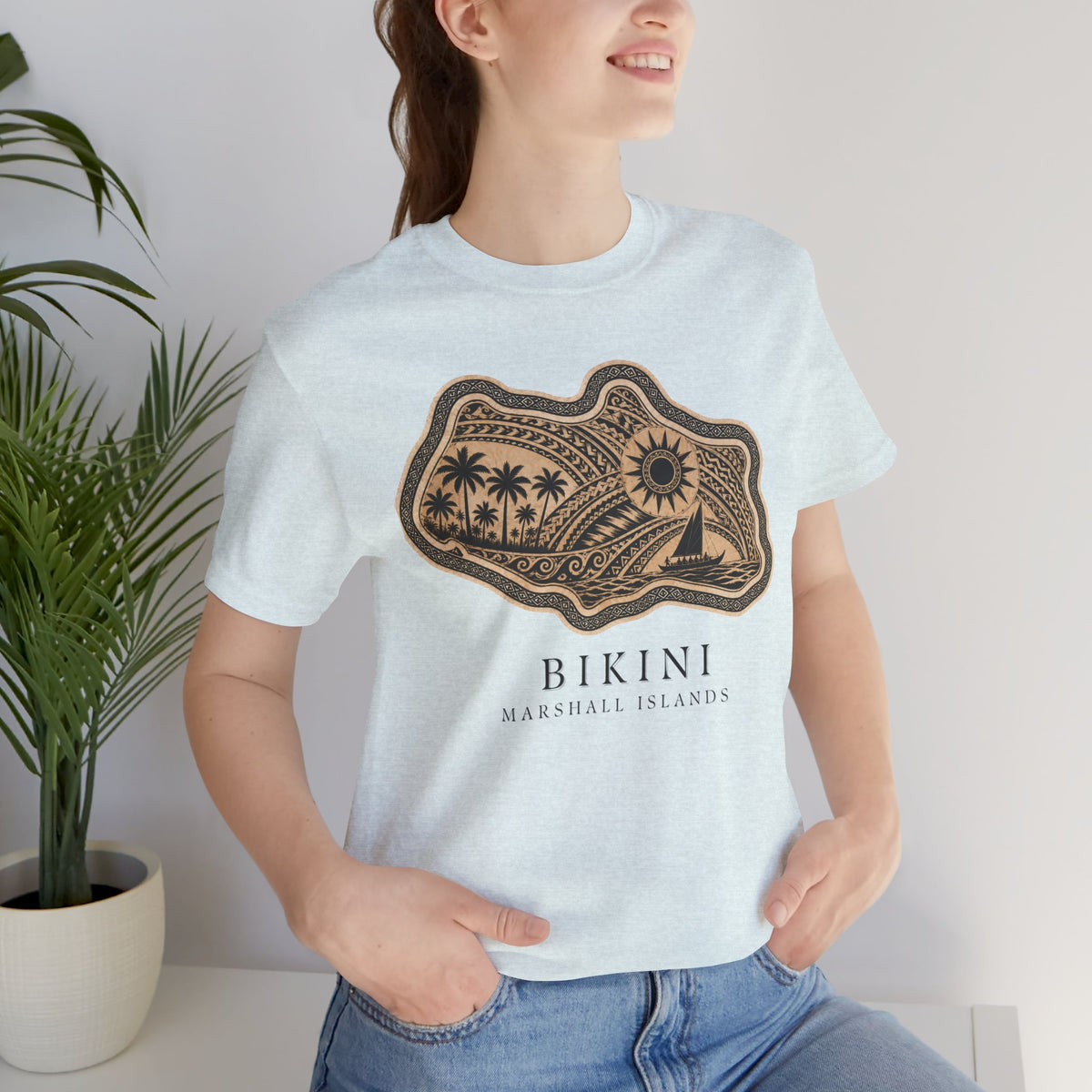 BIKINI Tribal Sun Unisex T-Shirt