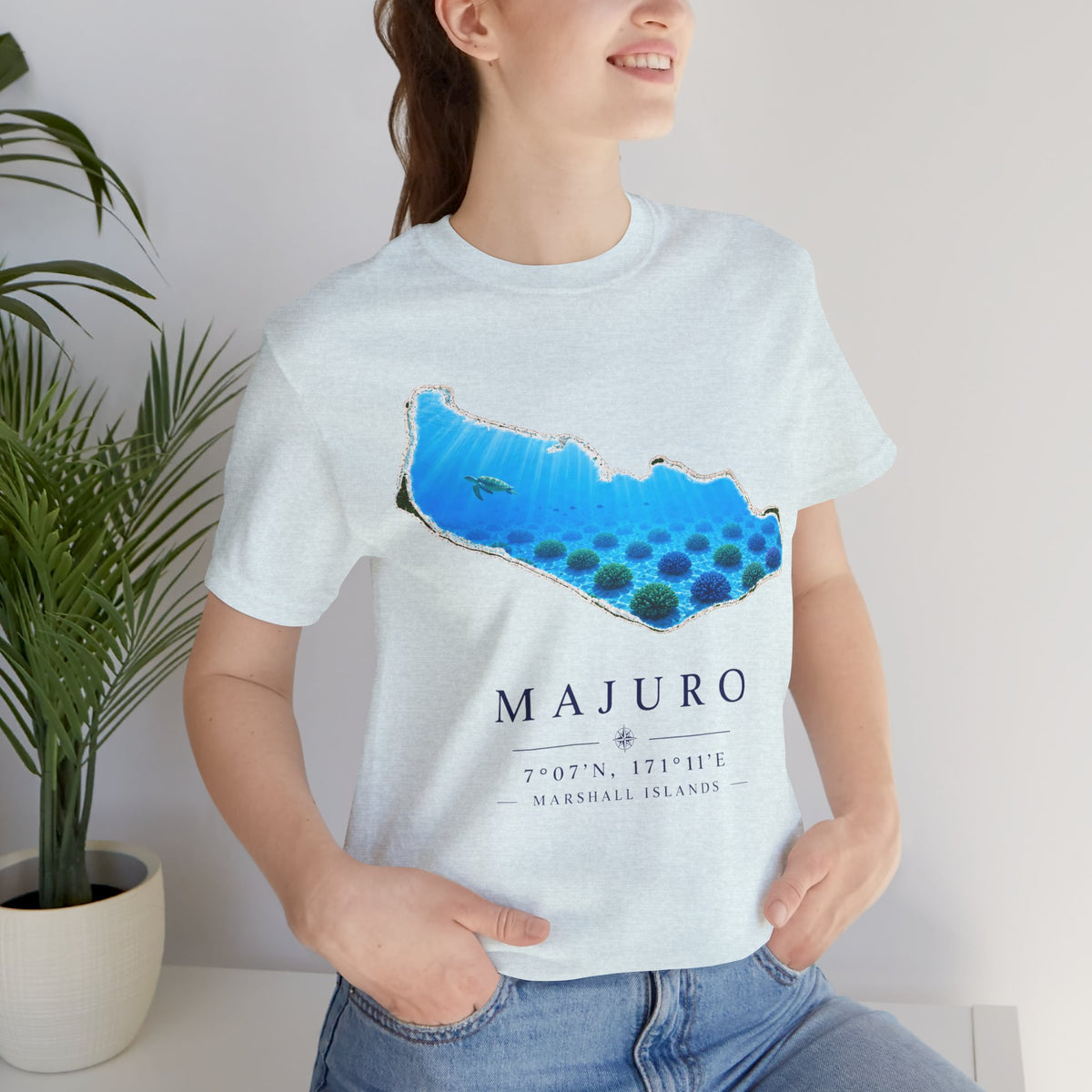 MAJURO Ocean Floor Unisex T-Shirt