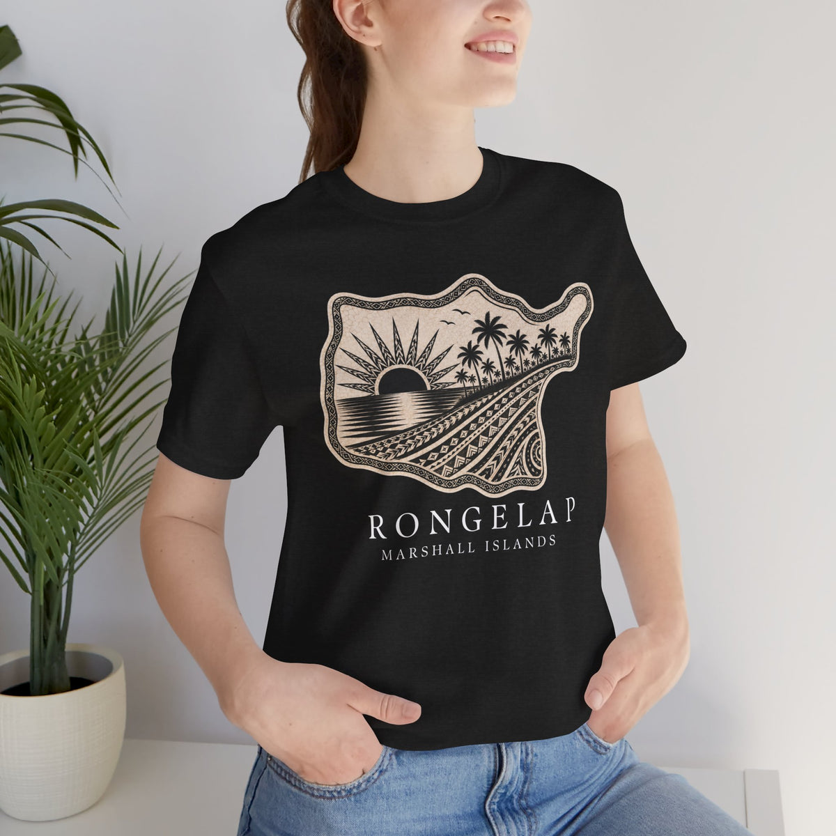 RONGELAP Tribal Sun Unisex T-Shirt