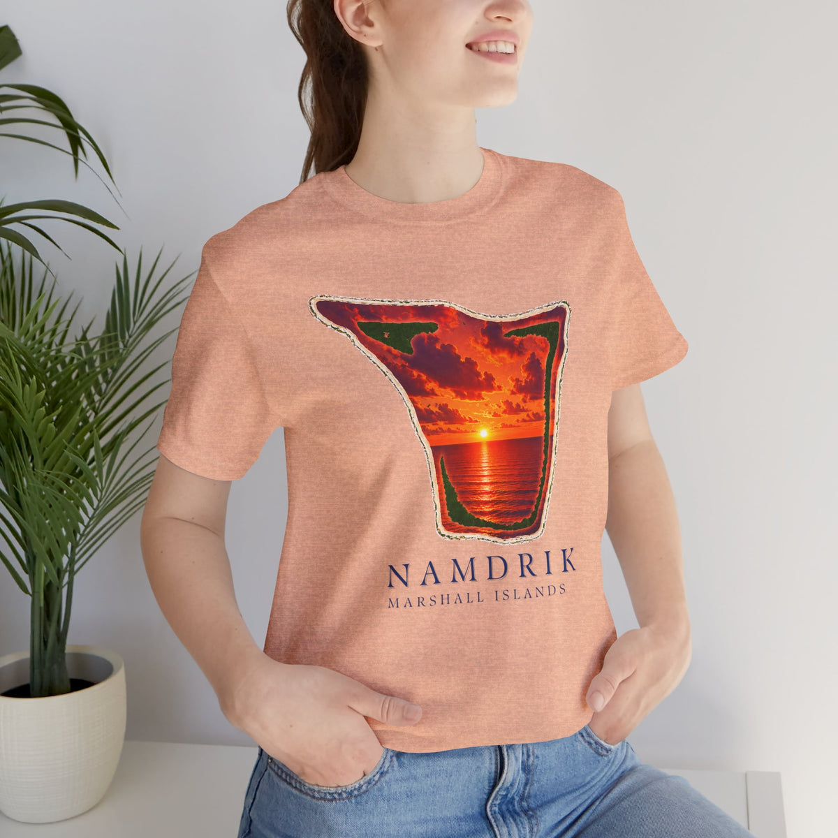 NAMDRIK Orange Sunset Unisex T-Shirt