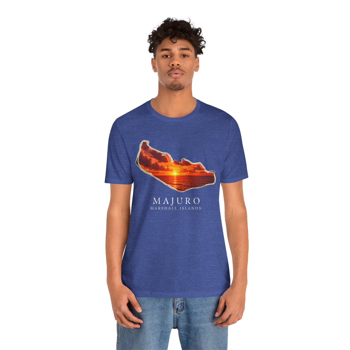 MAJURO Orange Sunset Unisex T-Shirt