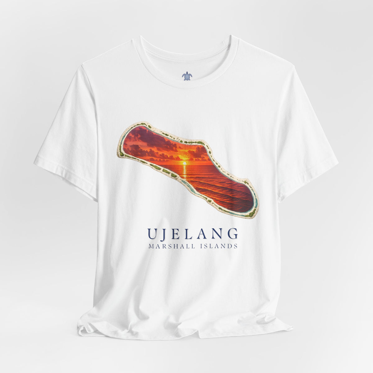 UJELANG Orange Sunset Unisex T-Shirt