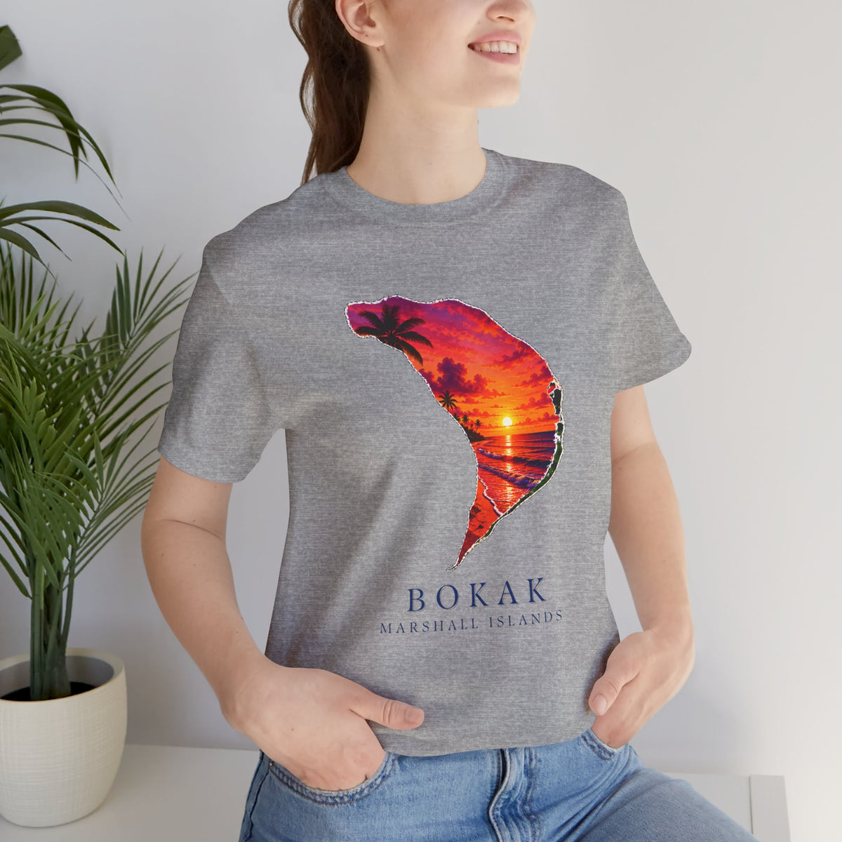 BOKAK Orange Sunset Unisex T-Shirt
