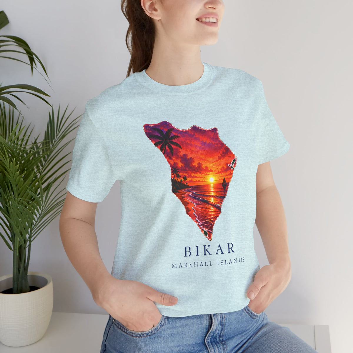 BIKAR Orange Sunset Unisex T-Shirt