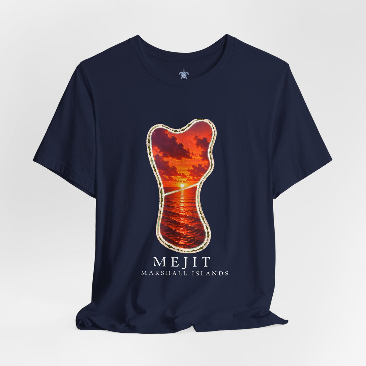 MEJIT Orange Sunset Unisex T-Shirt