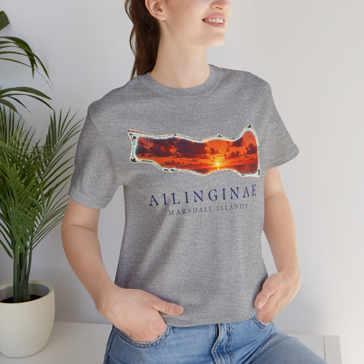 AILINGINAE Orange Sunset Unisex T-Shirt