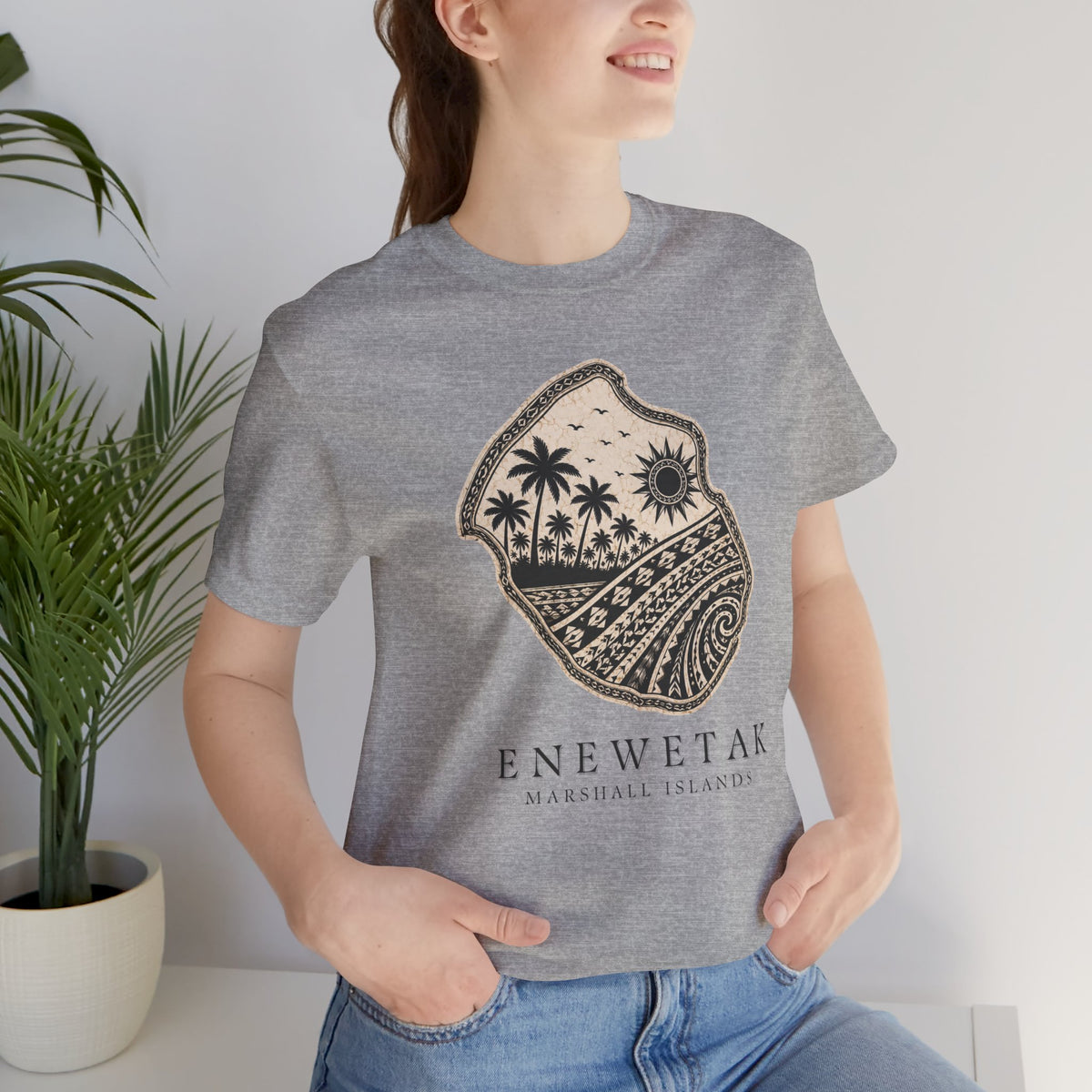 ENEWETAK Tribal Sun Unisex T-Shirt