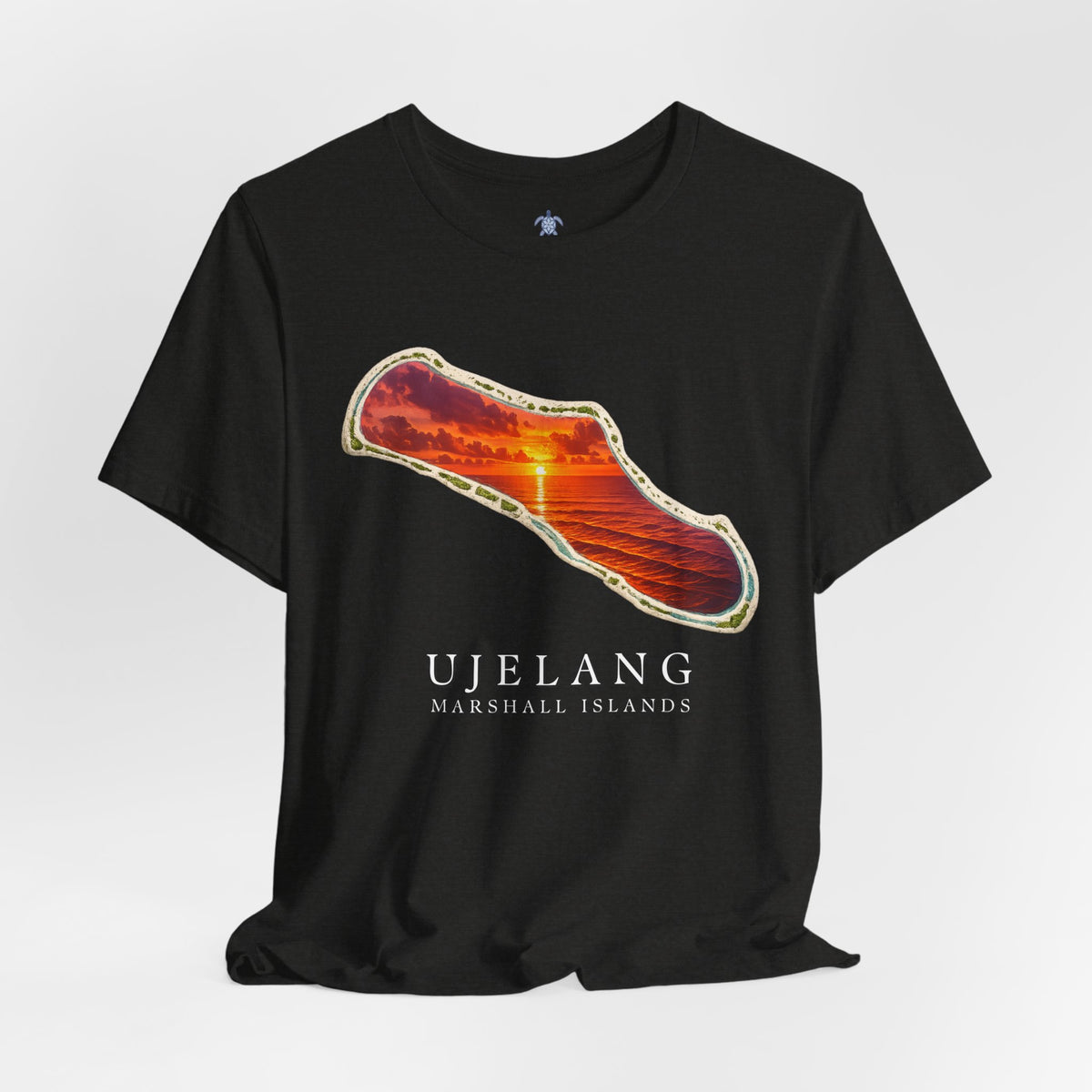UJELANG Orange Sunset Unisex T-Shirt
