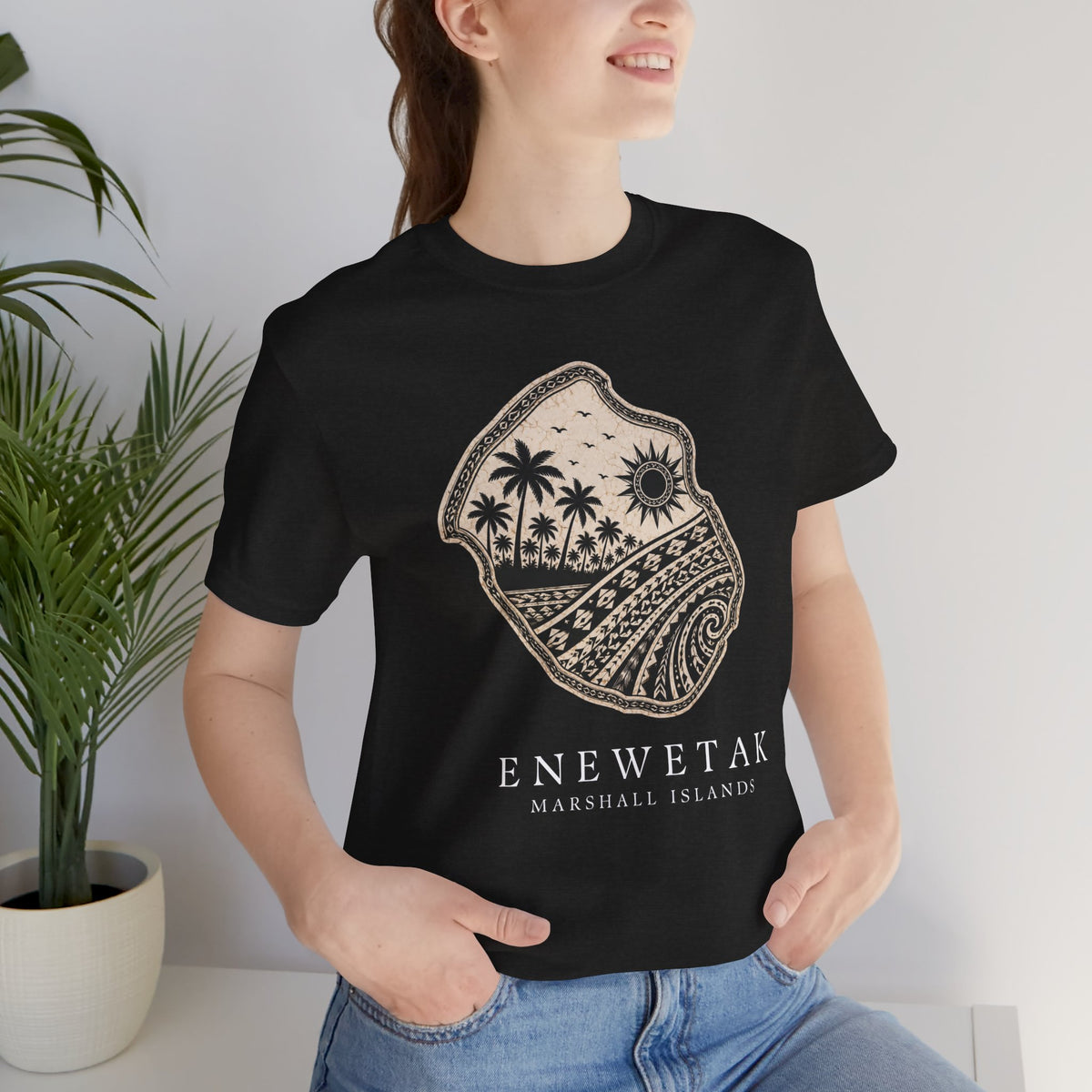 ENEWETAK Tribal Sun Unisex T-Shirt