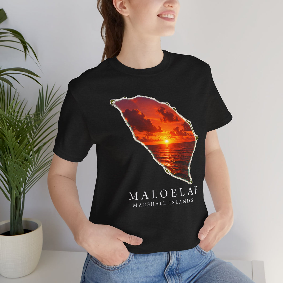 MALOELAP Orange Sunset Unisex T-Shirt