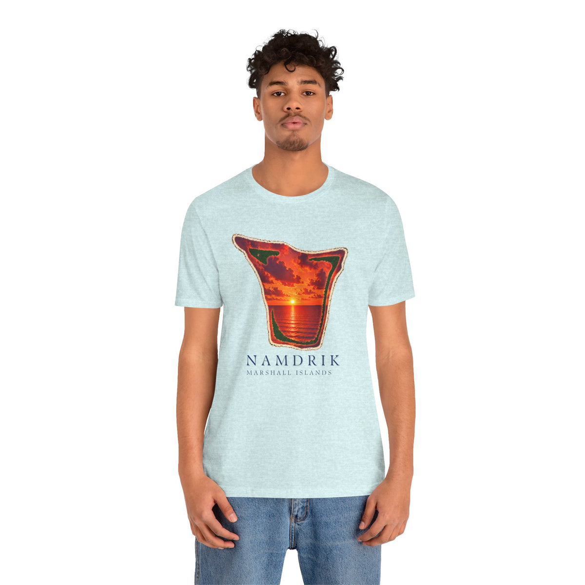 NAMDRIK Orange Sunset Unisex T-Shirt