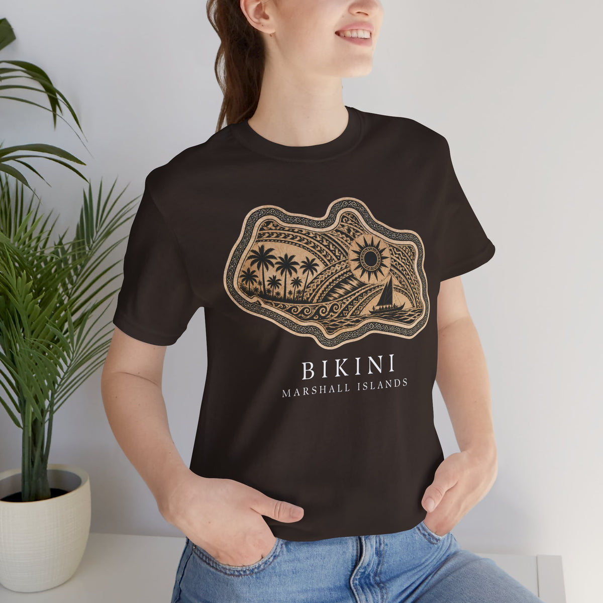 BIKINI Tribal Sun Unisex T-Shirt