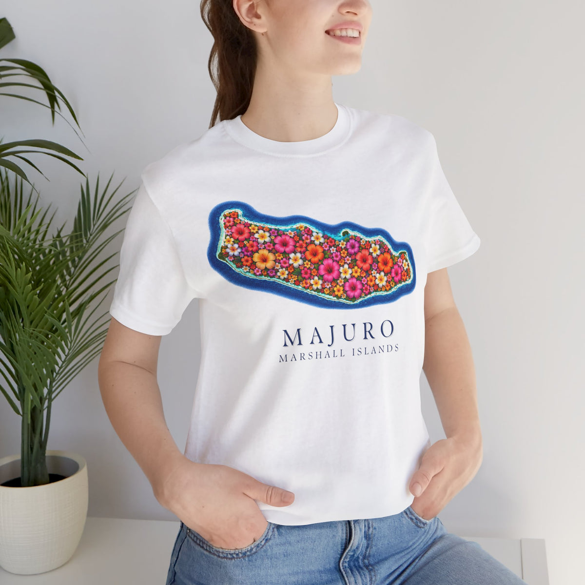 MAJURO FLOWER  Unisex T-Shirt