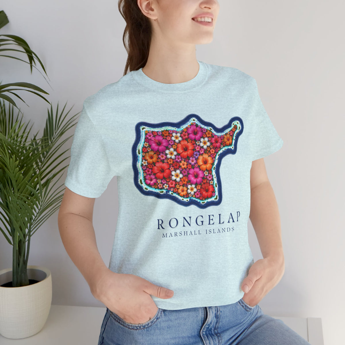 RONGELAP FLOWER  Unisex T-Shirt