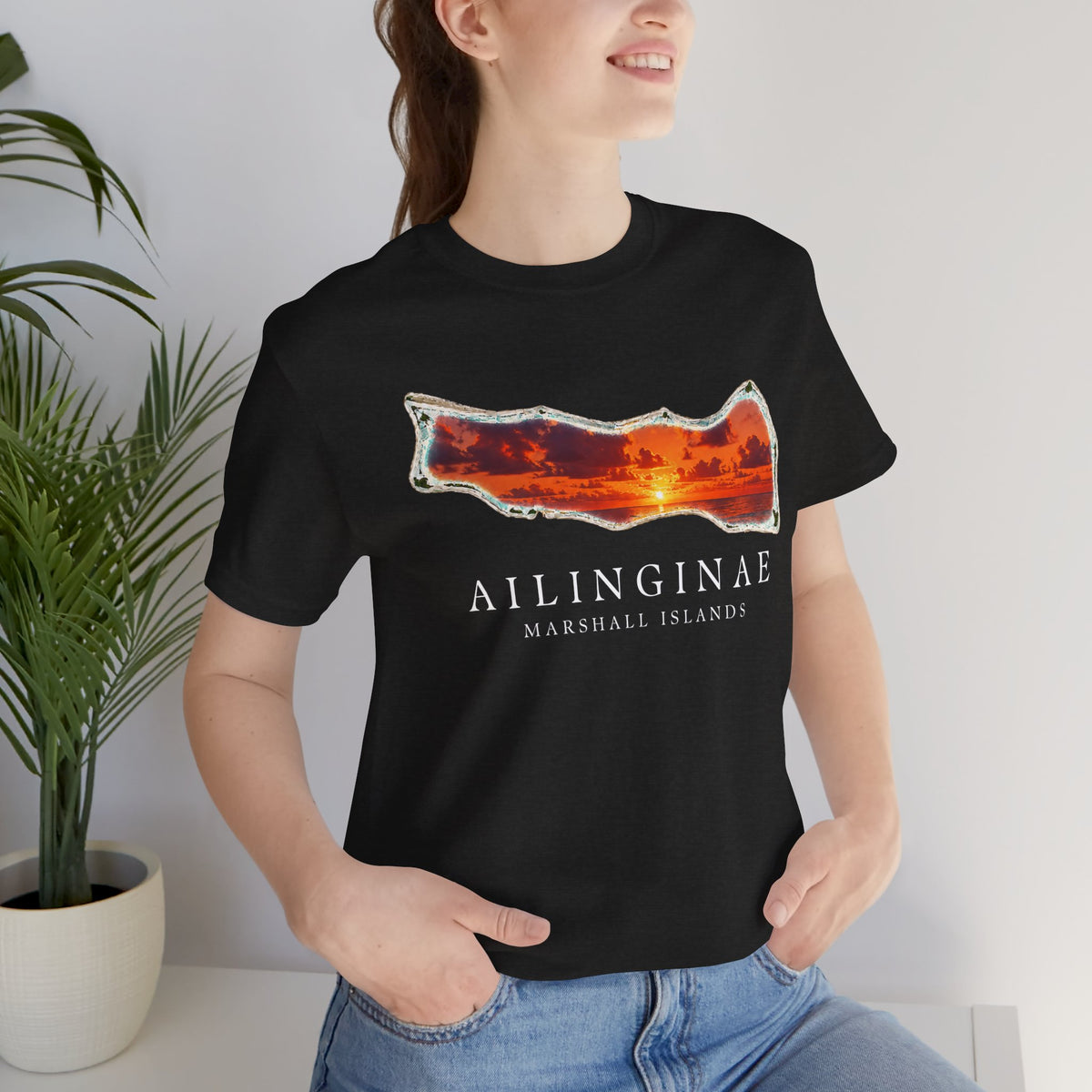 AILINGINAE Orange Sunset Unisex T-Shirt