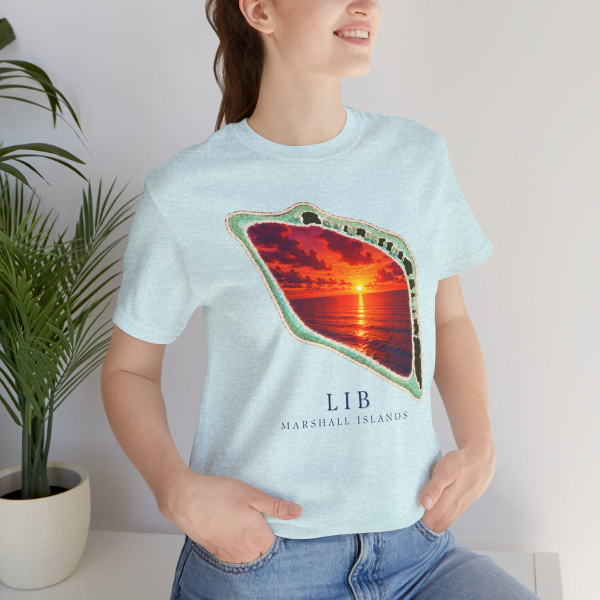 LIB Orange Sunset Unisex T-Shirt