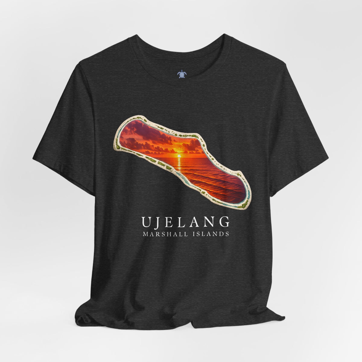 UJELANG Orange Sunset Unisex T-Shirt