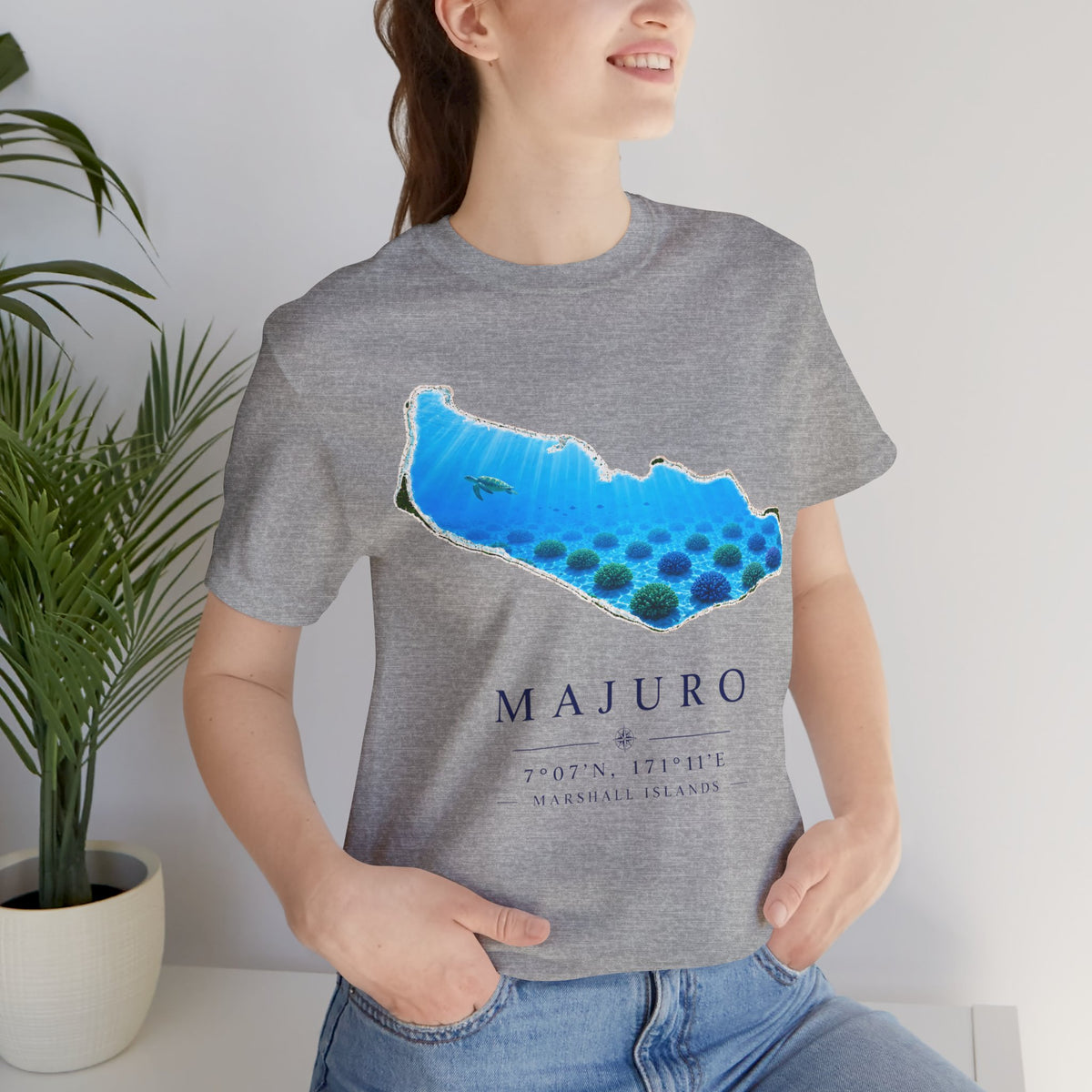 MAJURO Ocean Floor Unisex T-Shirt