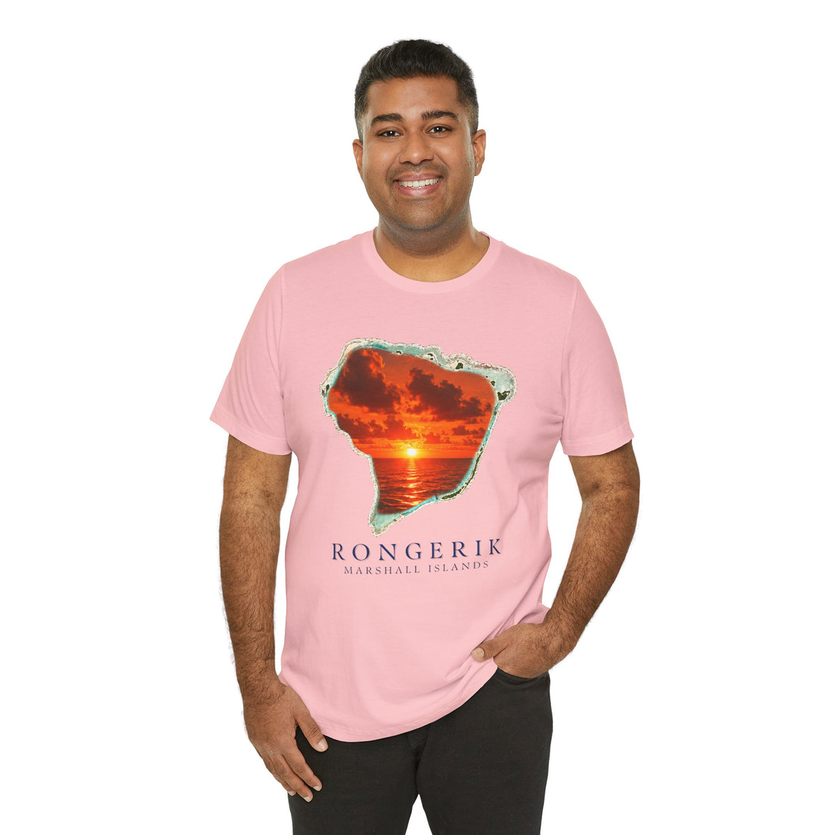RONGERIK  Orange Sunset Unisex T-Shirt