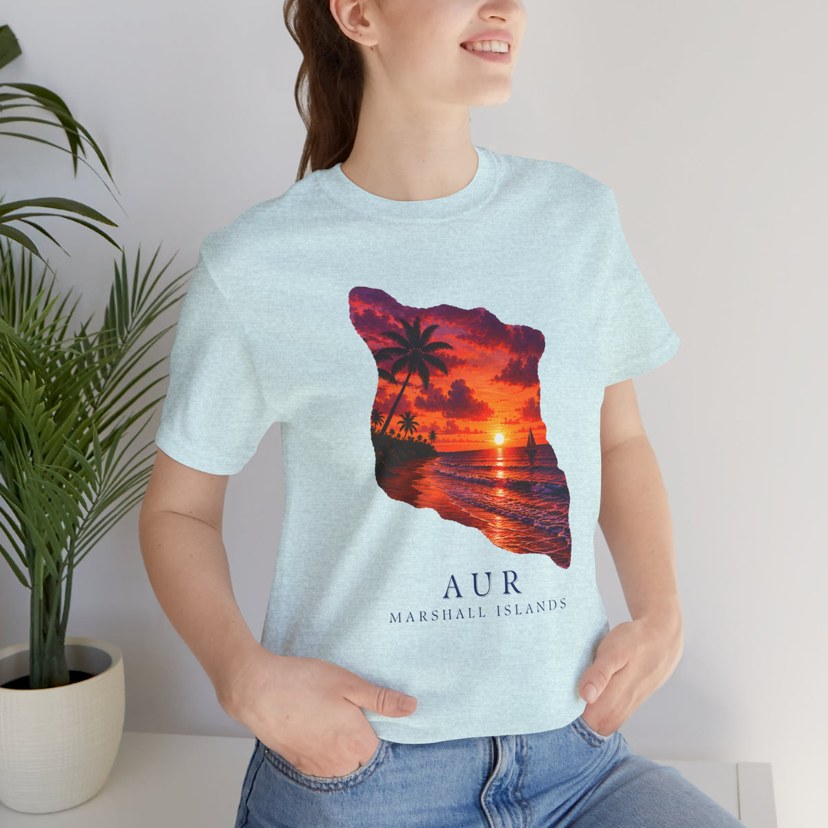 AUR Orange Sunset Unisex T-Shirt