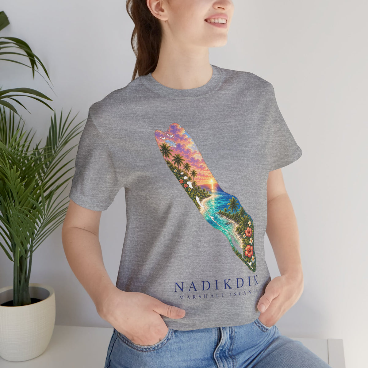 NADIKDIK  Sunset Unisex T-Shirt